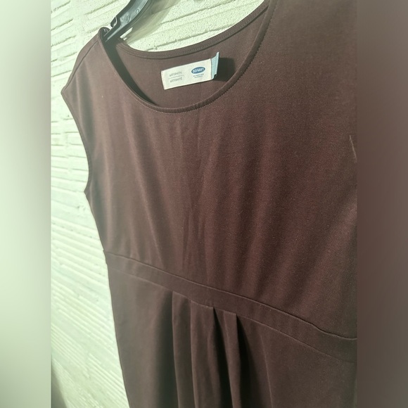 Old Navy Burgundy Medium Maternity Cap Sleeve Dress Size M - Picture 4 of 6